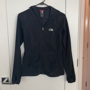 The North Face full zip fleece hoodie